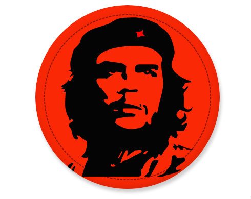 Che Guevara Placka - Bílá