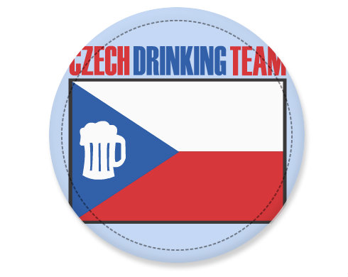 Czech drinking team Placka - Bílá