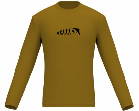 Evolution Climber Pánské tričko dlouhý rukáv - černá