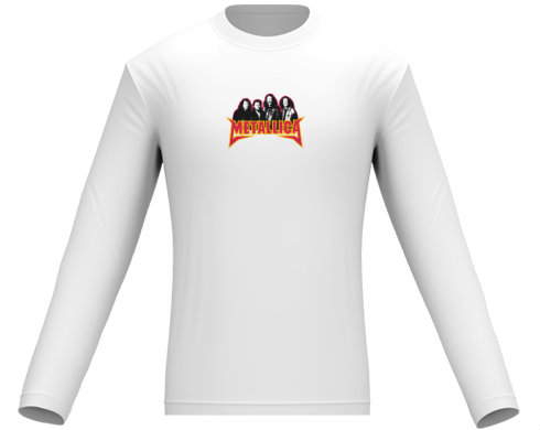 Metallica Pánské tričko dlouhý rukáv - černá