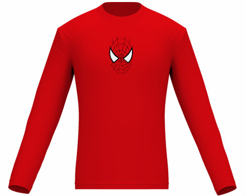 Spiderman Pánské tričko dlouhý rukáv - černá