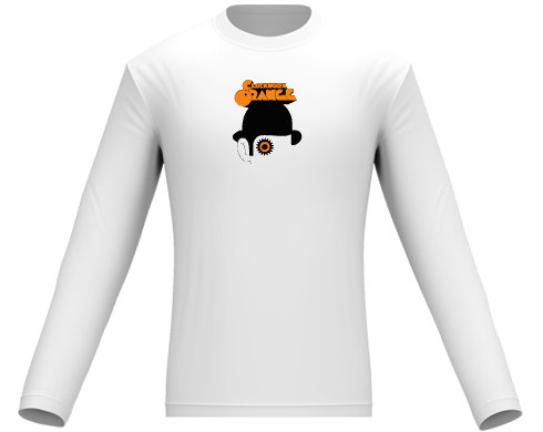 Mechanický pomeranč Pánské tričko dlouhý rukáv - černá