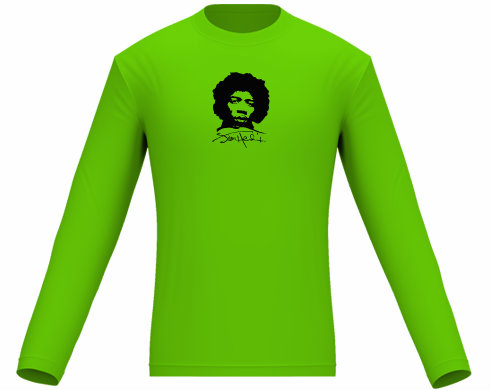 Jimi Hendrix Pánské tričko dlouhý rukáv - černá
