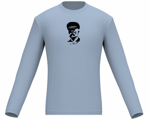 Masaryk Pánské tričko dlouhý rukáv - černá