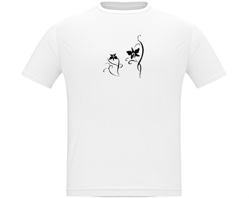 Orchidej Pánské tričko Classic Heavy - Bílá
