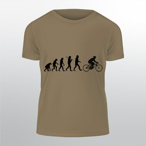 Evolution Bicycle Pánské tričko Classic - Bílá
