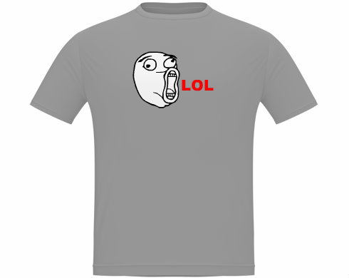 MEME LOL Pánské tričko Classic - Bílá