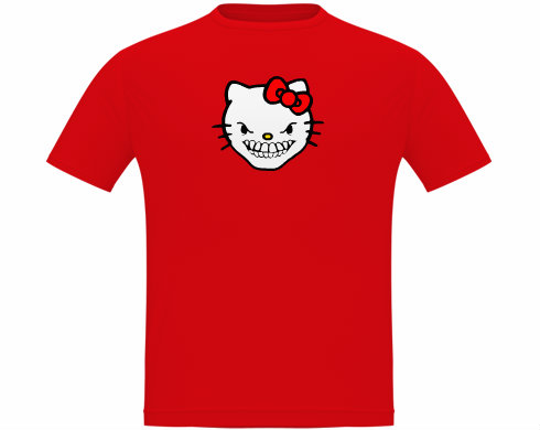 Hell kitty Pánské tričko Classic - Bílá