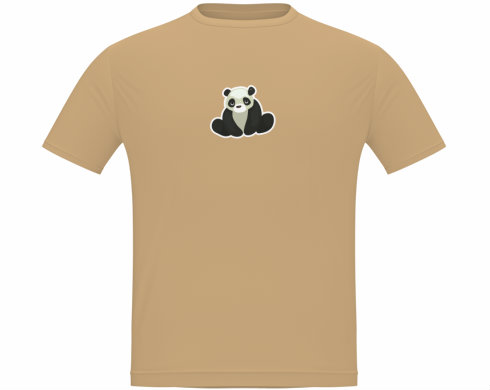 Panda Pánské tričko Classic - Bílá