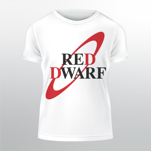 Červený trpaslík Pánské tričko Classic - Bílá