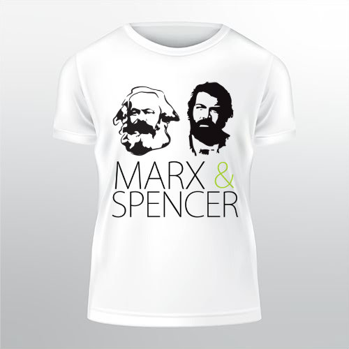 MARX SPENCER Pánské tričko Classic - Bílá