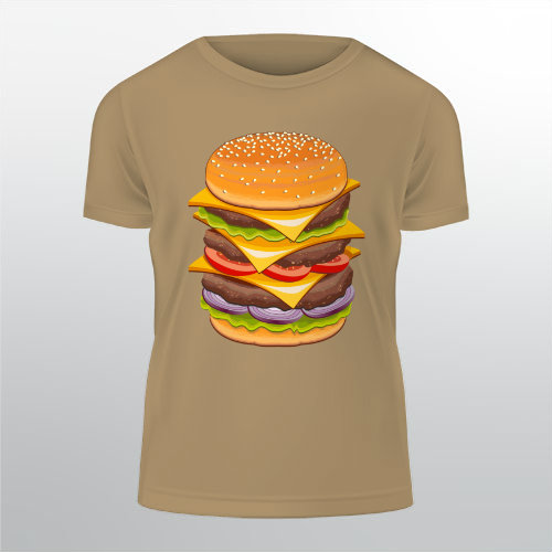 Hamburger Pánské tričko Classic - Bílá