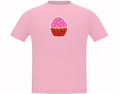 Kawaii cupcake Pánské tričko Classic - Bílá