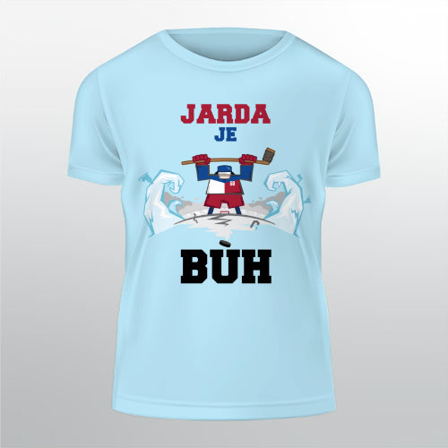 Jarda je bůh Pánské tričko Classic - Bílá