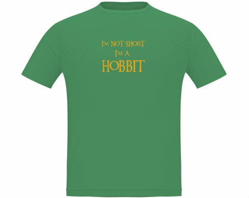 I′m Hobbit Pánské tričko Classic - Bílá