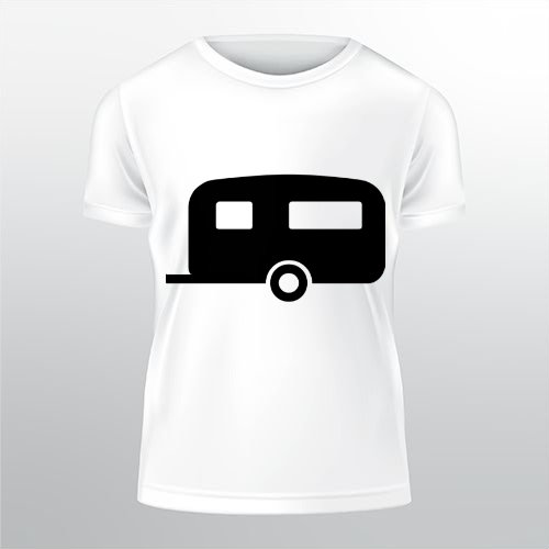 Karavan Pánské tričko Classic - Bílá