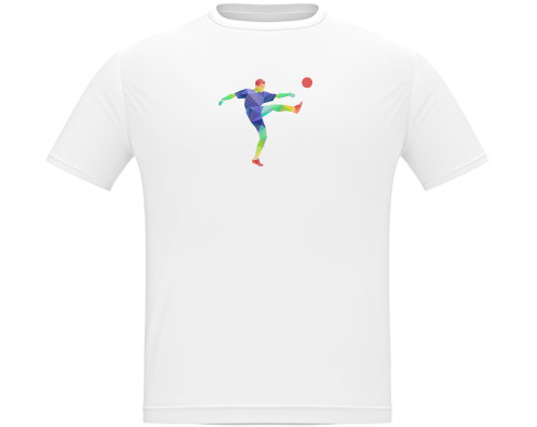 Fotbal Pánské tričko Classic - Bílá