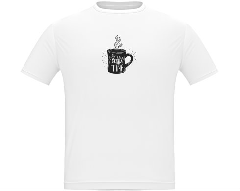 Coffee time Pánské tričko Classic - Bílá