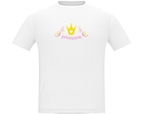 Princezna Pánské tričko Classic - Bílá