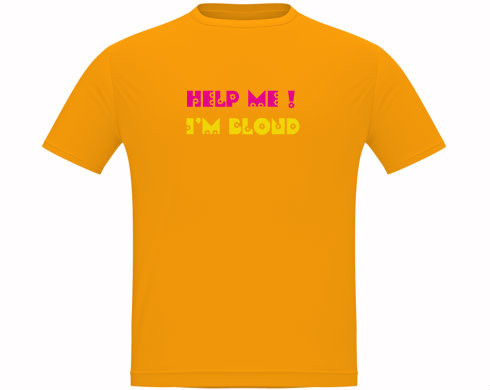Help me! I`m Blond Pánské tričko Classic - Bílá