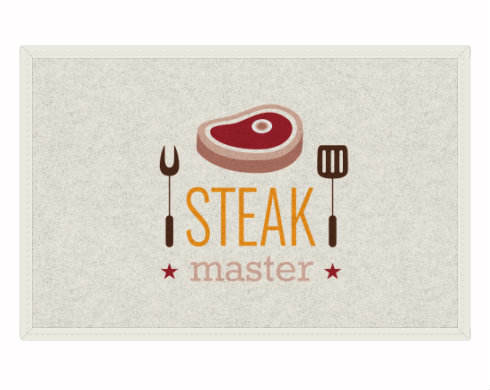 Steak master Rohožka - Bílá