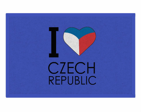I love Czech republic Rohožka - Bílá