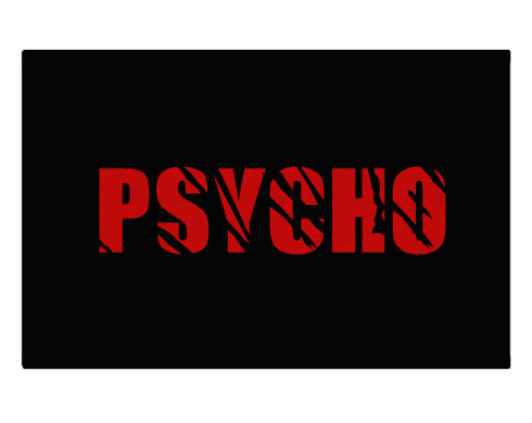 Psycho Rohožka - Bílá