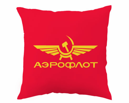 Aeroflot Polštář - bílá