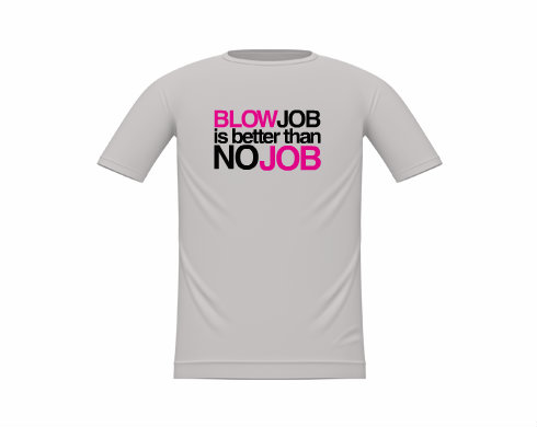 Blowjob is better ... Dětské tričko - Bílá