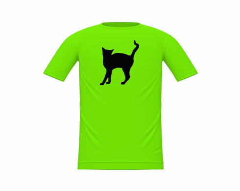 Kočka - Líza Dětské tričko - Bílá