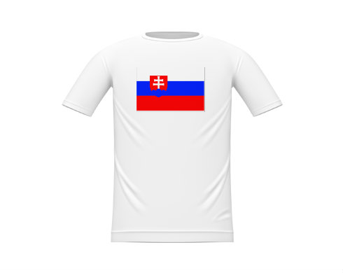 Slovensko Dětské tričko - Bílá