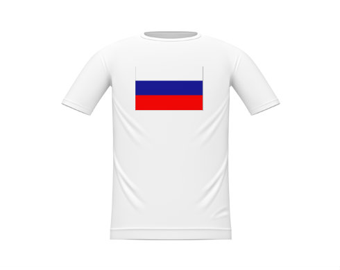 Rusko Dětské tričko - Bílá