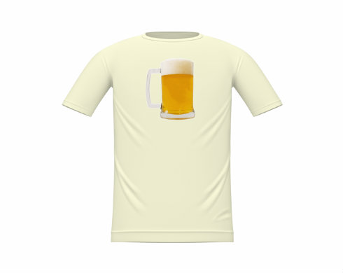 Pivko Dětské tričko - Bílá