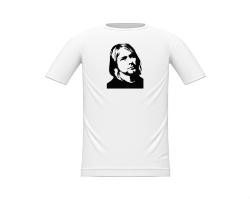 Kurt Cobain Dětské tričko - Bílá