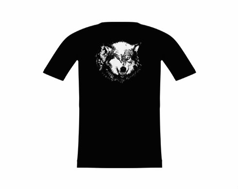 Wolf Dětské tričko - Bílá