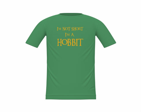 I′m Hobbit Dětské tričko - Bílá