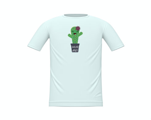 Kaktus Dětské tričko - Bílá