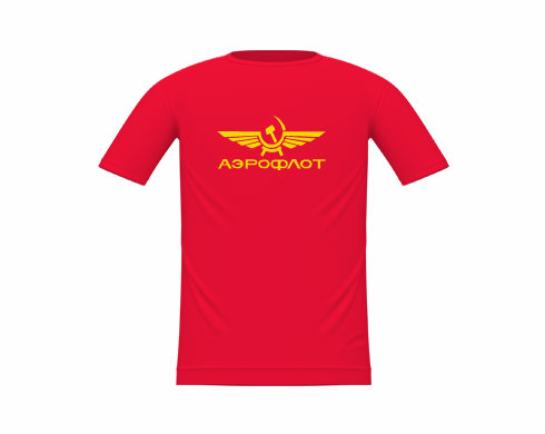 Aeroflot Dětské tričko - Bílá