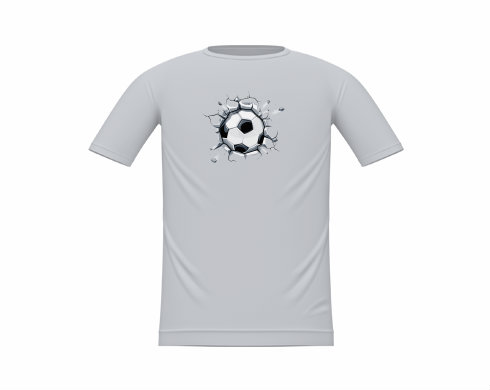 Fotbalový míč Dětské tričko - Bílá