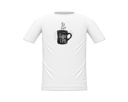 Coffee time Dětské tričko - Bílá