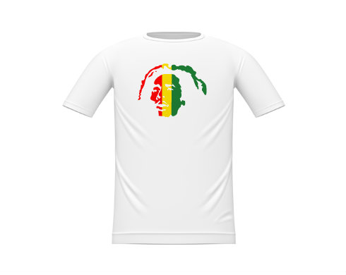 Bob Marley Dětské tričko - Bílá