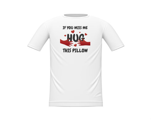 Hug this pillow Dětské tričko - Bílá