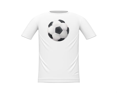 Football Dětské tričko - Bílá