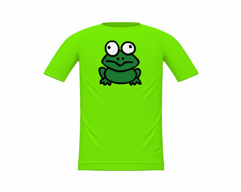 Žabka Dětské tričko - Bílá