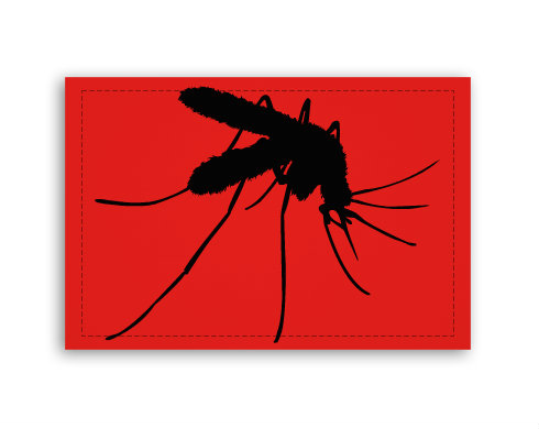 Komár Fotoobraz 90x60 cm střední - Bílá
