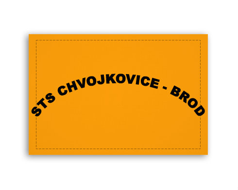 STS Chvojkovice Brod Fotoobraz 90x60 cm střední - Bílá