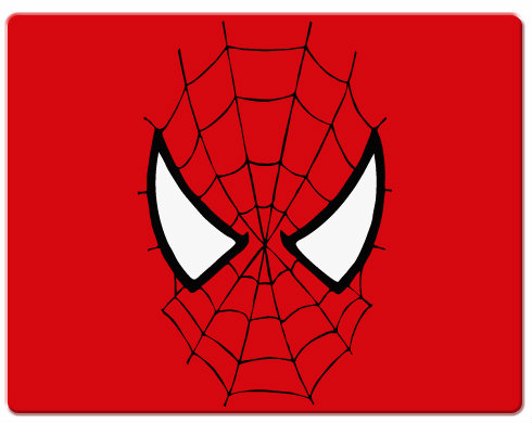 Spiderman Podložka pod myš - Bílá