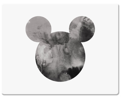 Mickey Mouse Podložka pod myš - Bílá