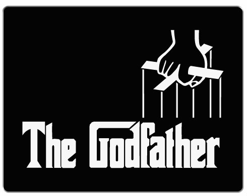 The Godfather - Kmotr Podložka pod myš - Bílá