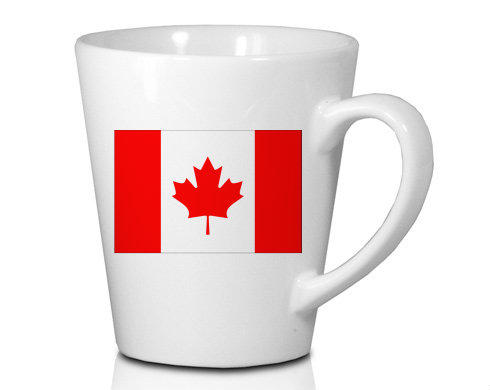 Kanada Hrnek Latte 325ml - Bílá